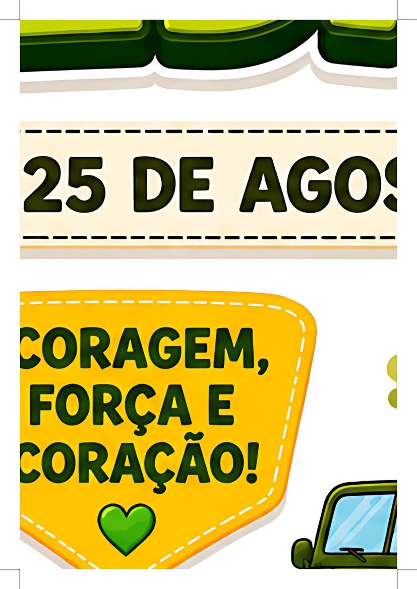 cartaz dia do soldado educação infantil