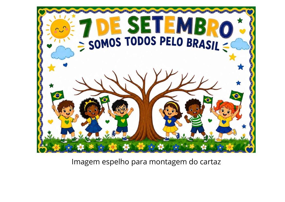 Painel coletivo Independencia do Brasil