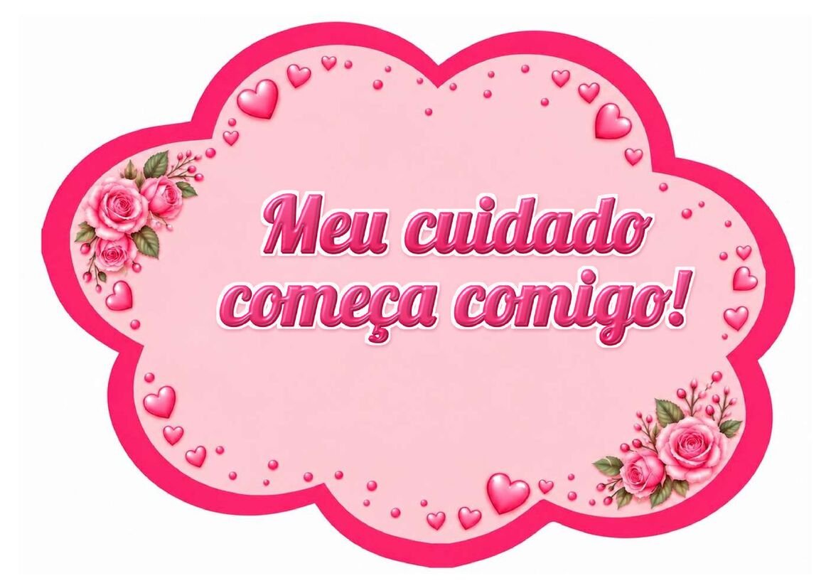 Plaquinha Outubro Rosa para imprimir 32 Plaquinha Outubro Rosa para imprimir modelo 32