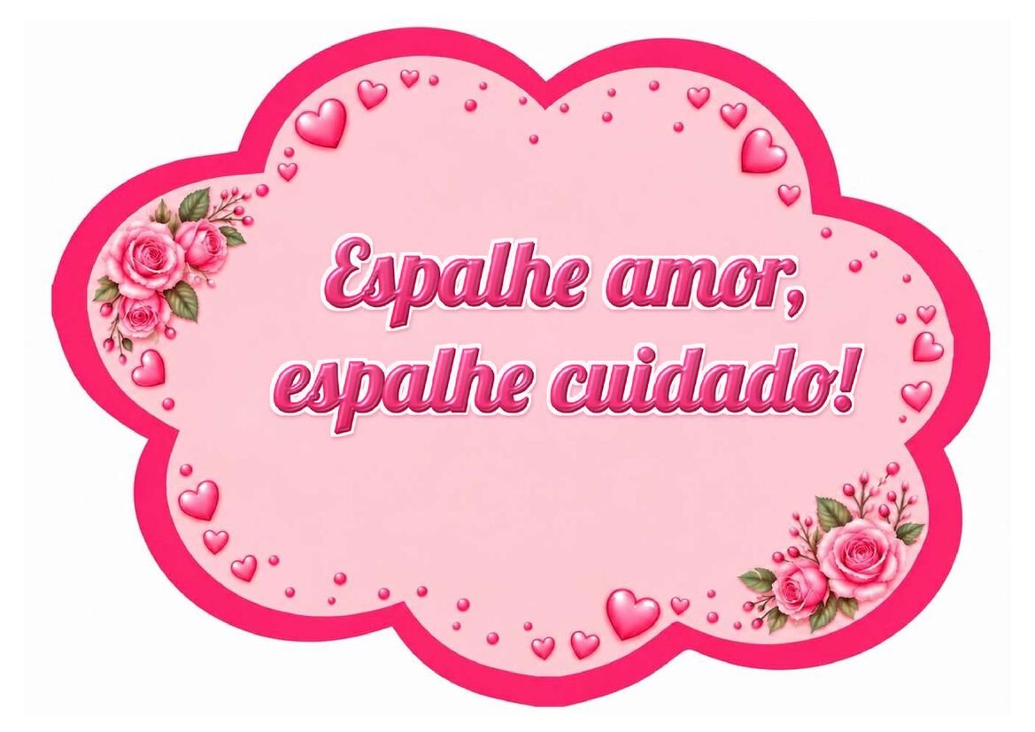 Plaquinha Outubro Rosa para imprimir 40 Plaquinha Outubro Rosa para imprimir modelo 40