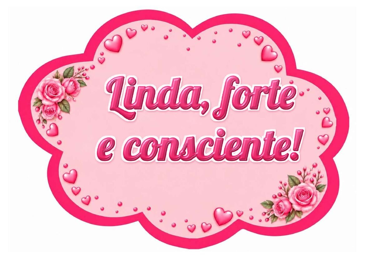 Plaquinha Outubro Rosa para imprimir 43 Plaquinha Outubro Rosa para imprimir modelo 43