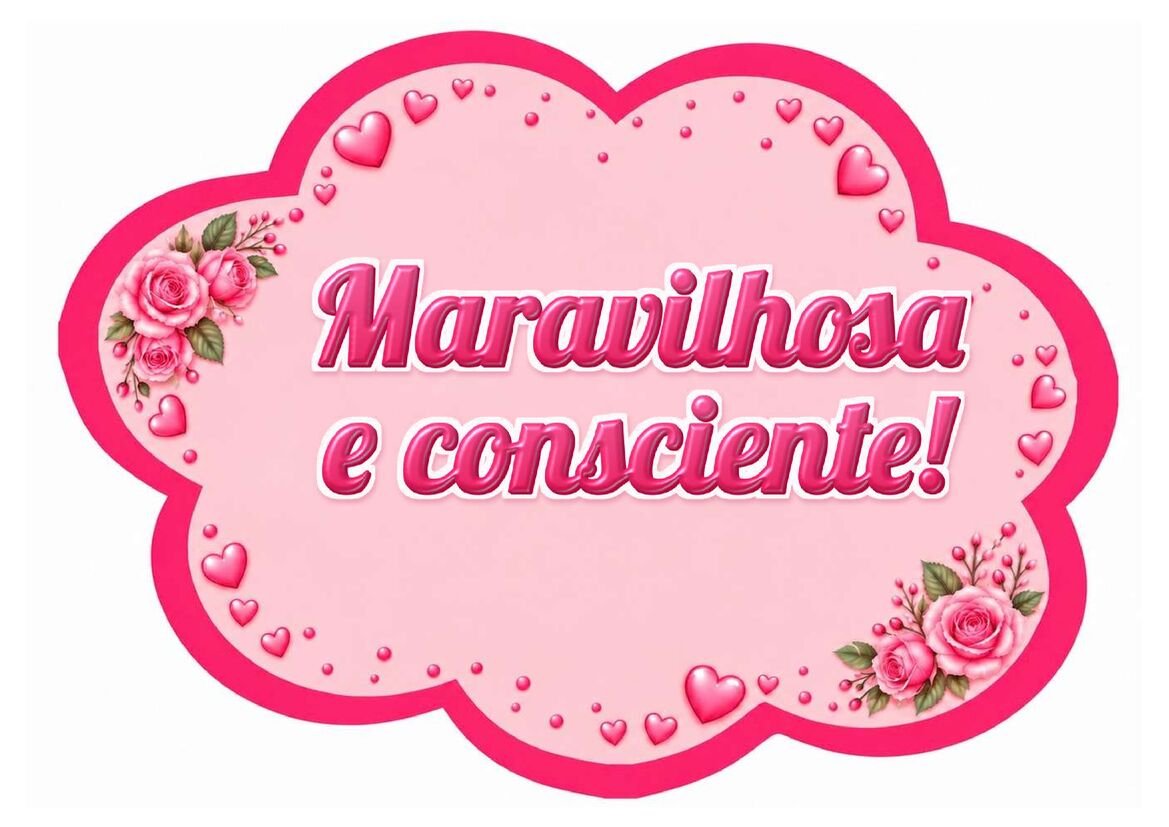 Plaquinha Outubro Rosa para imprimir 44 Plaquinha Outubro Rosa para imprimir modelo 44