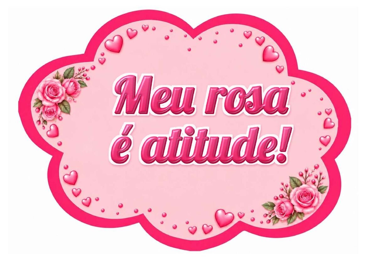Plaquinha Outubro Rosa para imprimir 47 Plaquinha Outubro Rosa para imprimir modelo 47